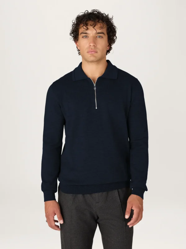The Lightweight Easy Zip Sweater